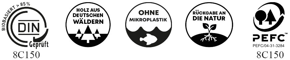 Die nachhaltige und 100% kompostierbare Holzfaser Espresso-Kapsel (Nespresso kompatibel) | aus nachhaltiger PEFC-zertifizierter Forstwirtschaft | biobasierten Kohlenstoffgehalt von 100% (Prüfnummer: 8C150) - entsprechend das Siegel der momentanen Top-Kategorie „biobasiert > 85%“| enthält keine fossilen Kunststoffe (Plastik). Somit ist sie frei von dauerhaftem Mikroplastik – auch bei der Zersetzung kann dank 100% biobasierter Inhaltsstoffe kein Mikroplastik entstehen |