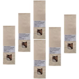 VITA1001-DC-EK-10 - Bio Vitalkaffee Entkoffeiniert/Decaf (PREMIUM REISHI-Kaffee) | 100% feinster biologischer Hochland Arabica Kaffee mit einer Beimengung von 2 Vitalpilzen | Bio Röstkaffee | Mischung | in einer 100% kompostierbaren Holzfaser Espresso-Kapsel (Nespresso kompatibel) | 10er ÖKO-Beutel - Verpackungs-Vorderseite - 6er Pack